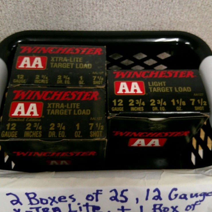 50 ROUNDS 12GA X-TRA LITE & 25 ROUNDS 12 GA LITE
