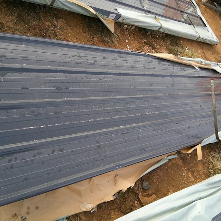 APPROX 50 SHEETS OF 12FT TIN