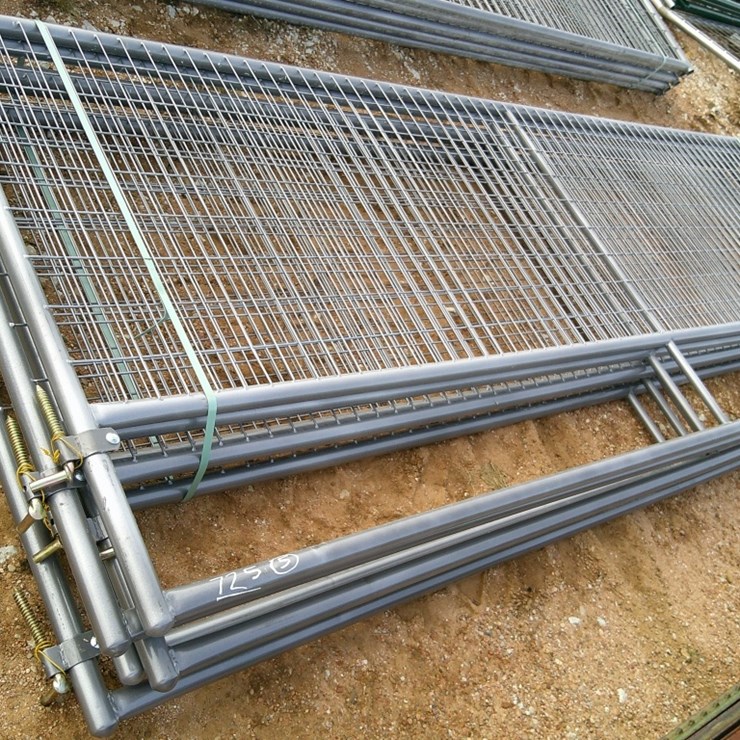 12FT GALV GATES W/ MESH