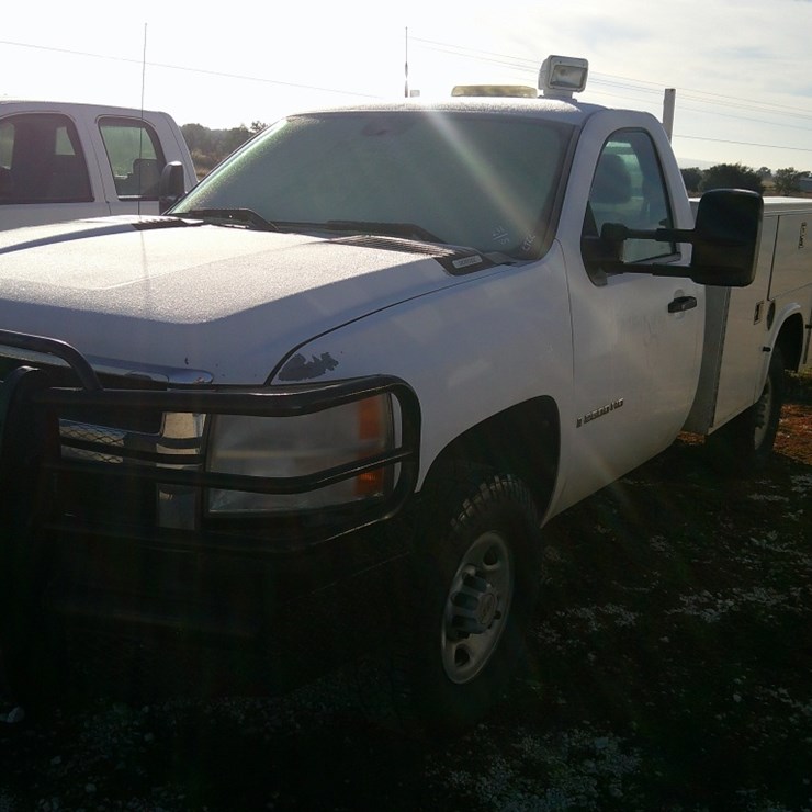 2009 CHEV 3/4T HD S.CAB PU W/ UTILITY BED