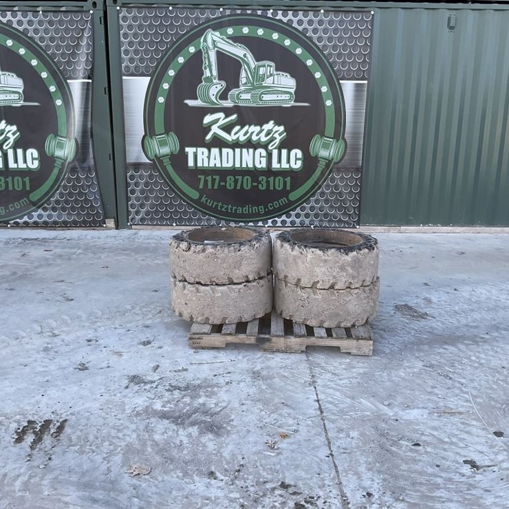 SOLID SKID STEER TIRES