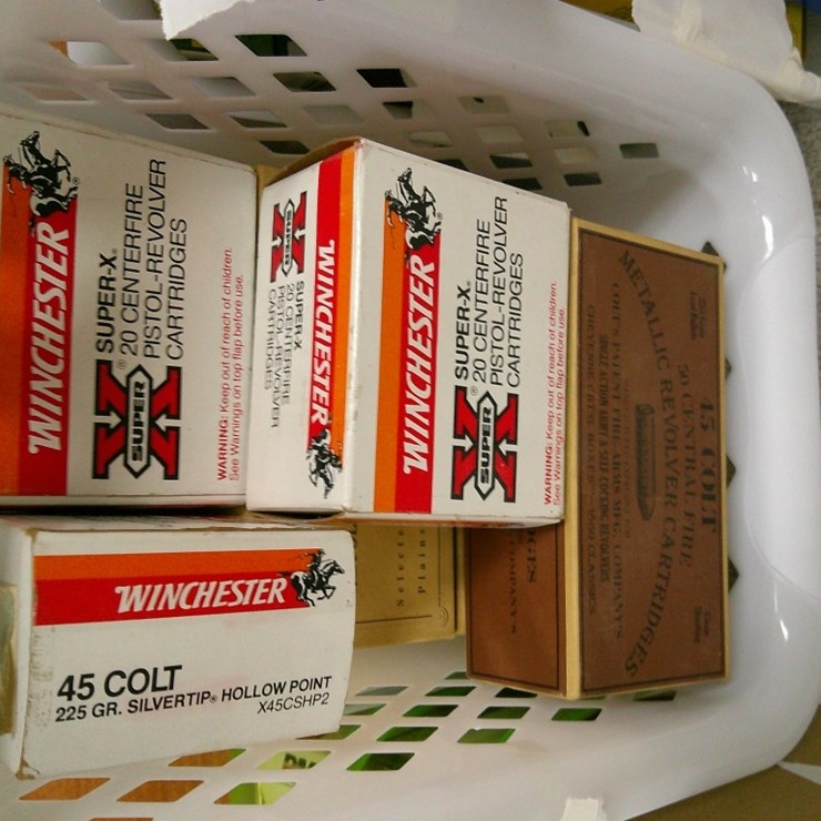 210 ROUNDS .45 COLT AMMO