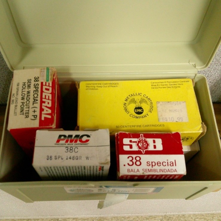 230 ROUNDS .38 SPEC AMMO