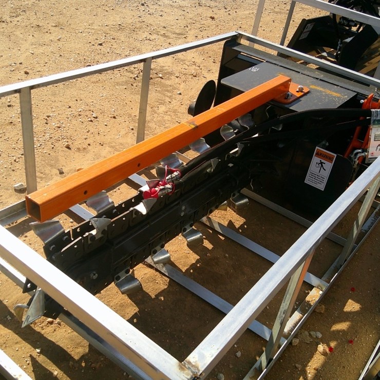 WOLVERINE 48" TRENCHER F/ SKID STEER