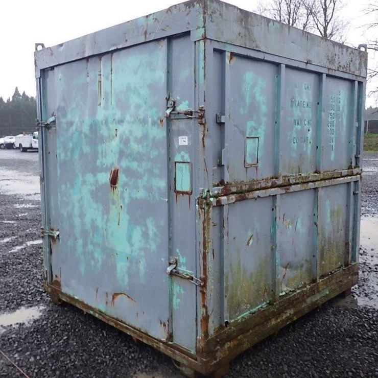 Container 91"W x 92"L x 94"H
