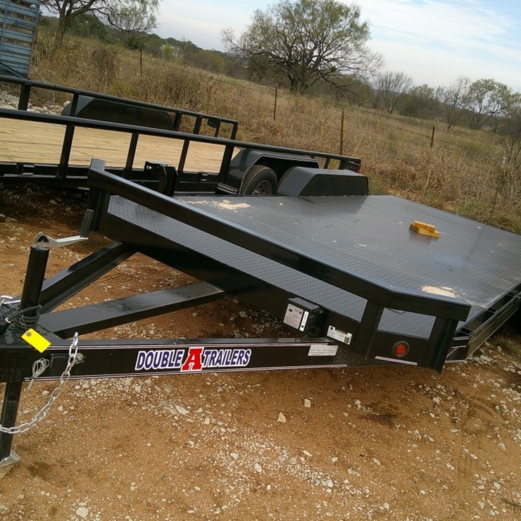 DOUBLE A T.PULL 20FT ALL-METAL CAR HAULER