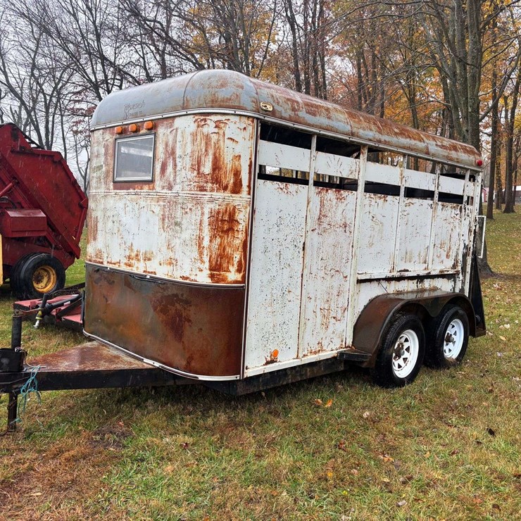 12ft Monarch Livestock Trailer