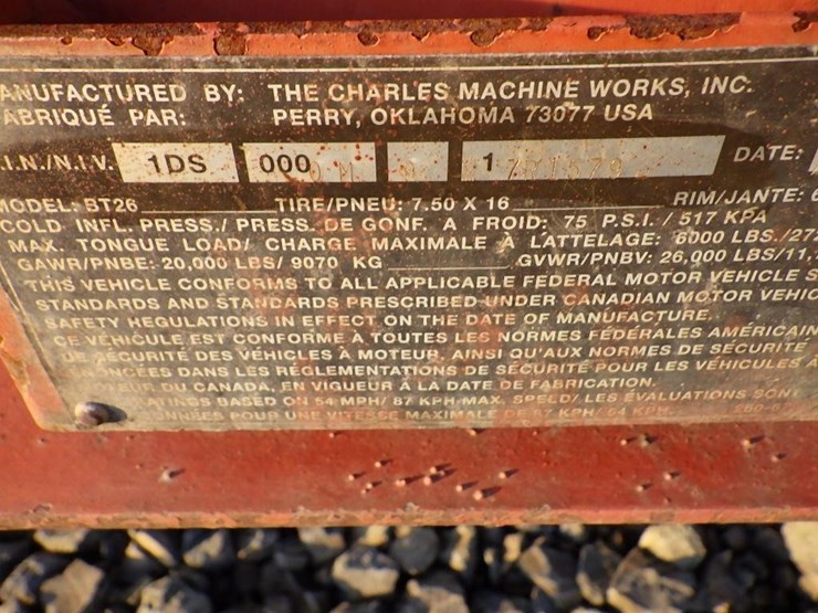 charles-machine-works-23'-t/a-dove-tail-trailer-image-17