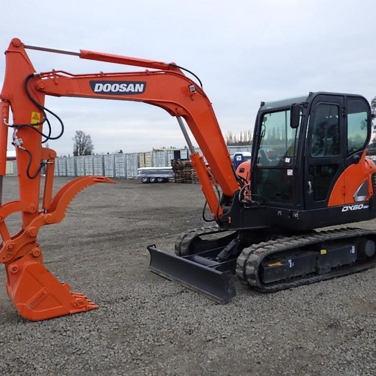 2022 Doosan SX60-9C Hydraulic Excavator