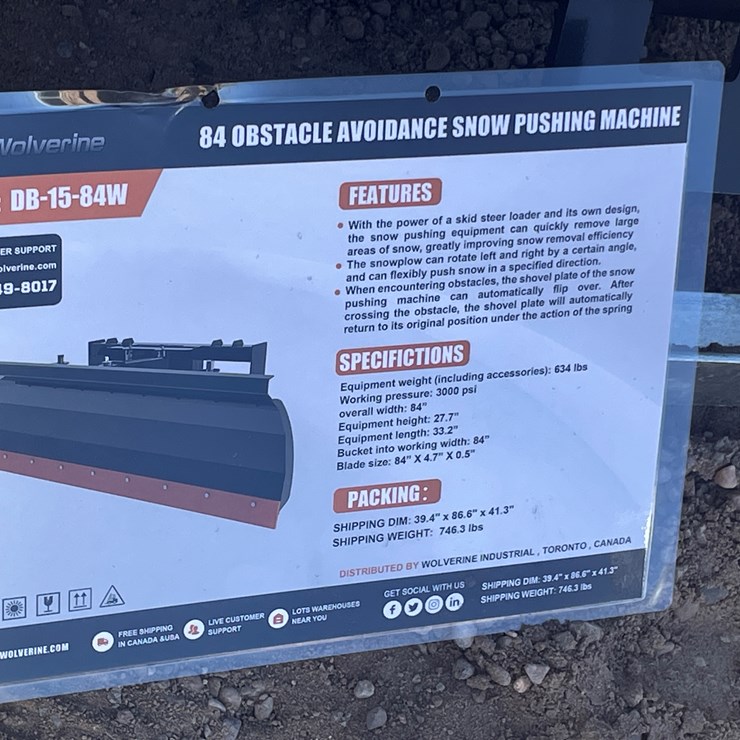 #246 • Skid Steer Dozer Blade