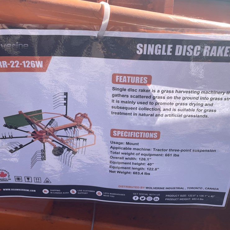 #250 • Single Disc Raker