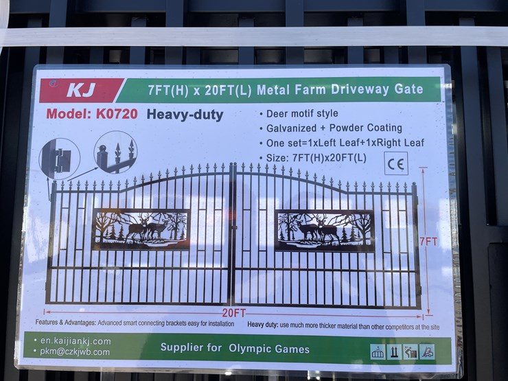 #353-•-deer-motif-style-driveway-gates-image-1