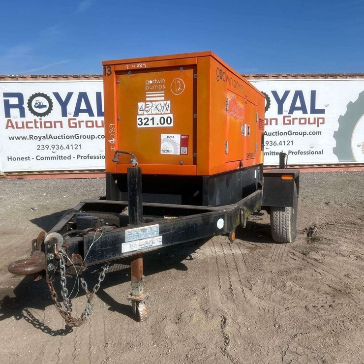 2006 Godwin GHP45KW-RC45kW Towable Generator
