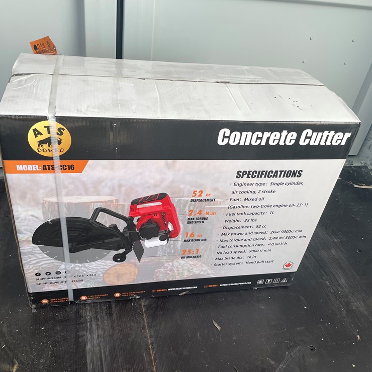 #219 • Concrete Cutter