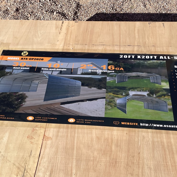 #243 • All Steel Carport