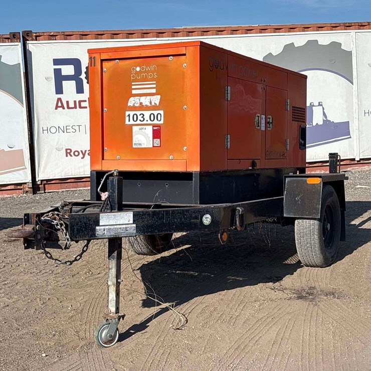 2006 Godwin GHP45KW-RC45kW Towable Generator