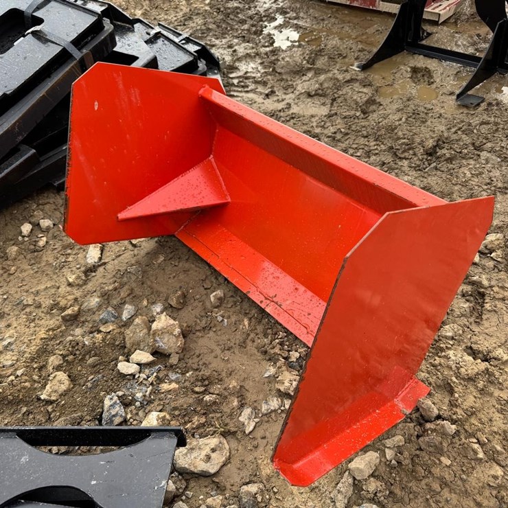 Kit Container 4' Mini Skid Steer Snow Pusher