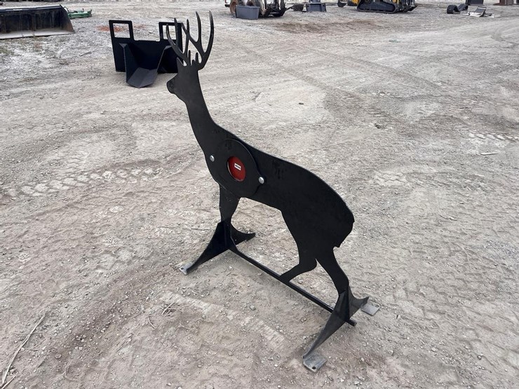 kit-container-3/8"-ar500-steel-deer-shooting-target-image-3