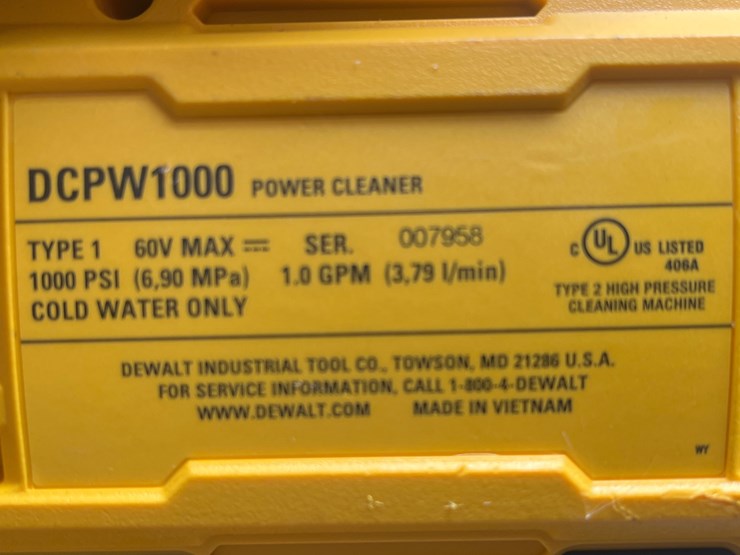 #3406-•-dewalt-cordless-pressure-washer-image-3