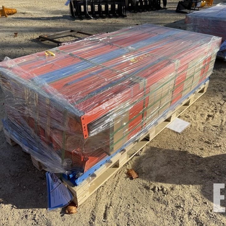 40 FT 6 SECTION HEAVY DUTY METAL STORAGE SHELVE