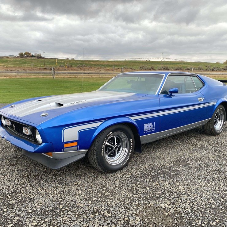 1972 Ford Mustang Mach 1 Hardtop 2-Door Classic Car