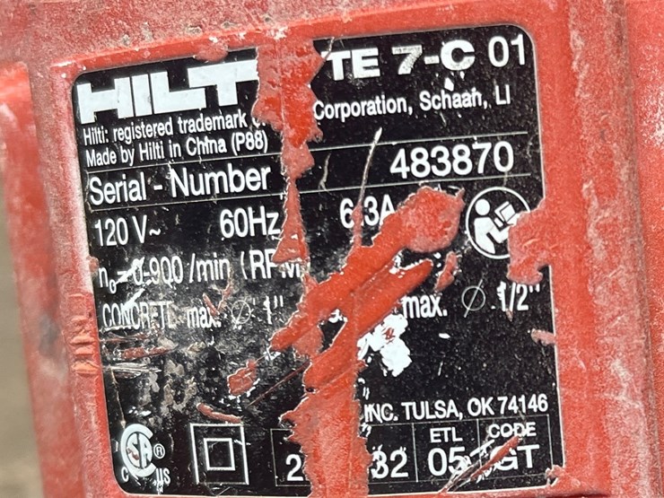 #3409-•-hilti-corded-hammer-drill-image-3