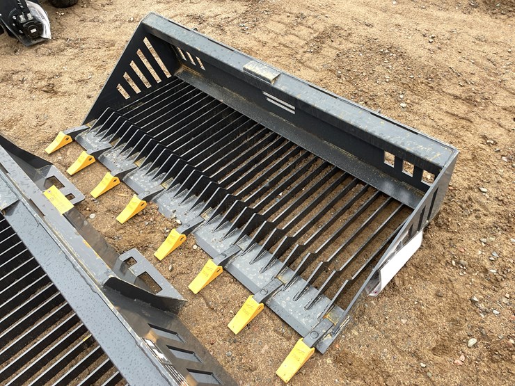 #2038-•-unused-2025-landhonor-skid-steer-rock-bucket-attachment-image-2