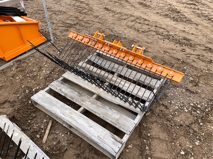 #2084-•-unused-2025-wolverine-grass-rake-attachment-image-3