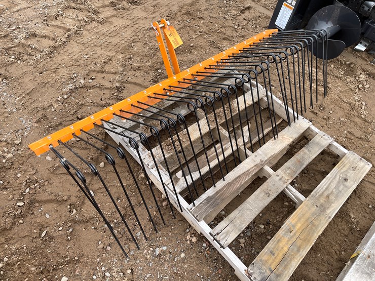 #2087-•-unused-2025-wolverine-grass-rake-attachment-image-1