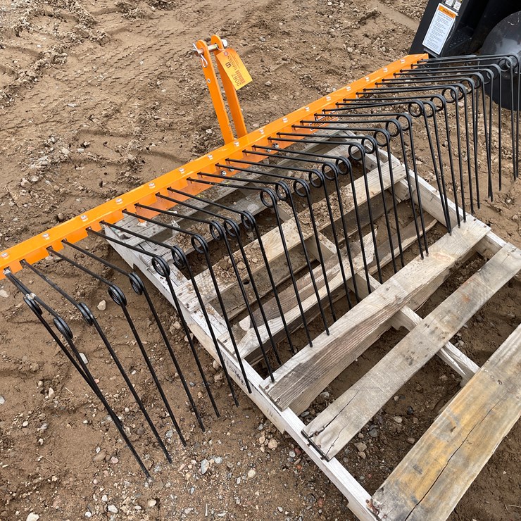 #2087 • Unused 2025 Wolverine Grass Rake Attachment