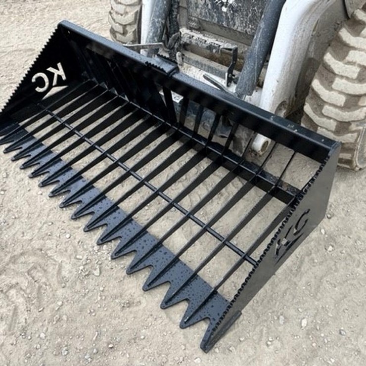 Kit Container 76" Skid Steer Skeleton Bucket High Side