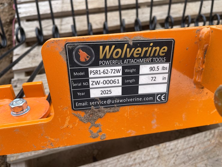 #2086-•-unused-2025-wolverine-grass-rake-attachment-image-4