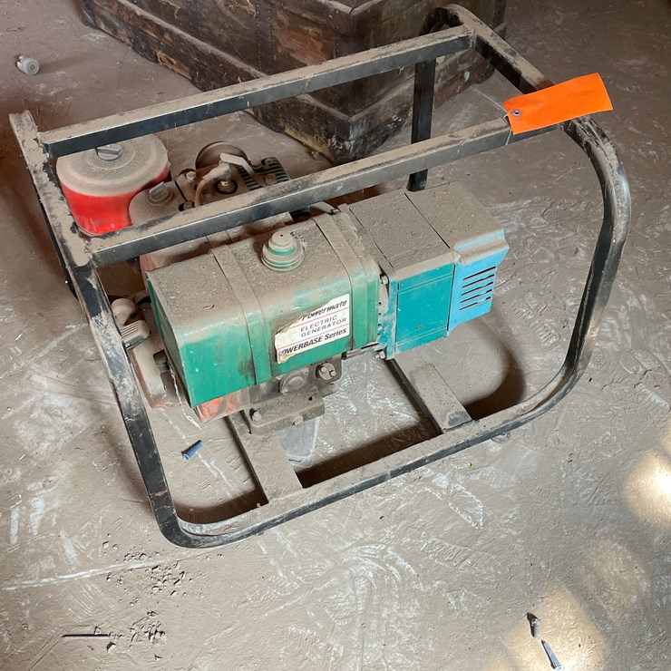 #3689 • Powermate Gas-Powered Electric Generator