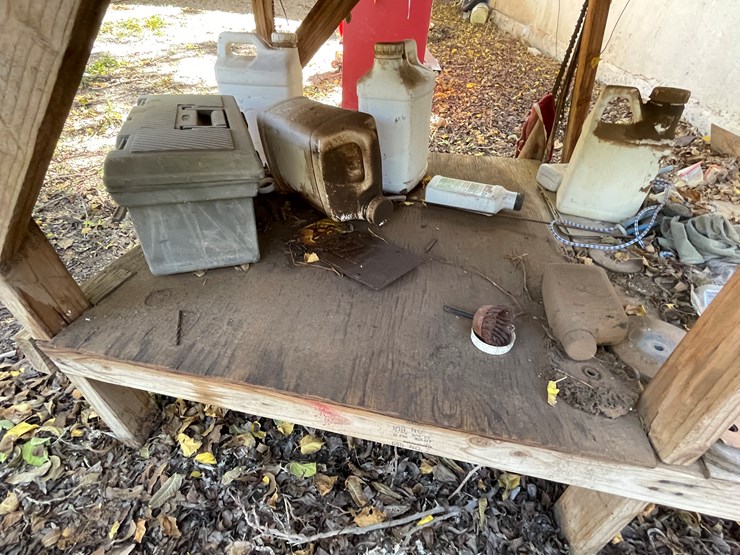 #3707-•-misc-tools,-hardware,-bauer-bench-grinder,-4-drawer-metal-toolbox-and-table-image-21