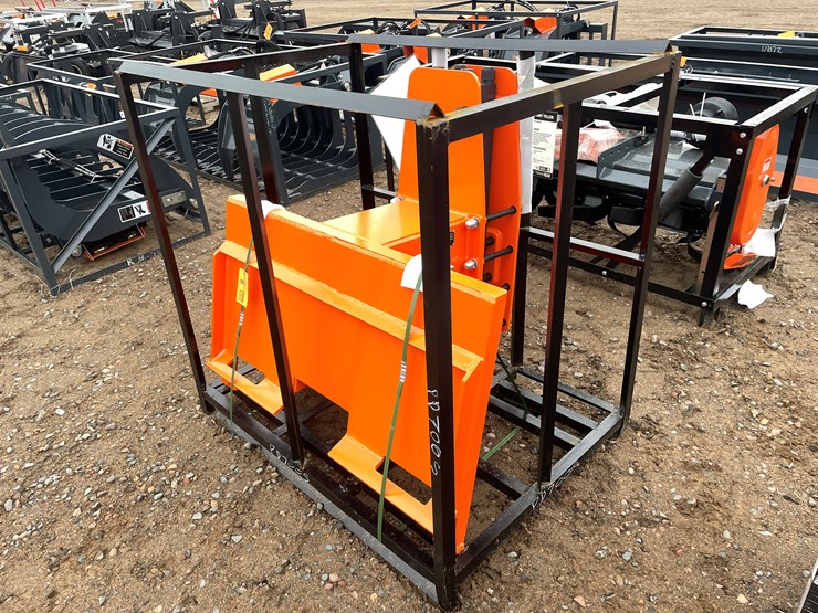 #2025-•-unused-skid-steer-hydraulic-post-driver-attachment-image-2