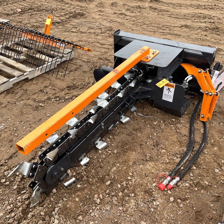 #2081 • Unused 2025 Wolverine Skid Steer Trencher Attachment
