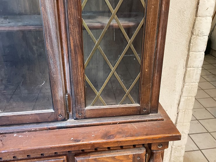 #3740-•-wooden-glass-hutch-image-18