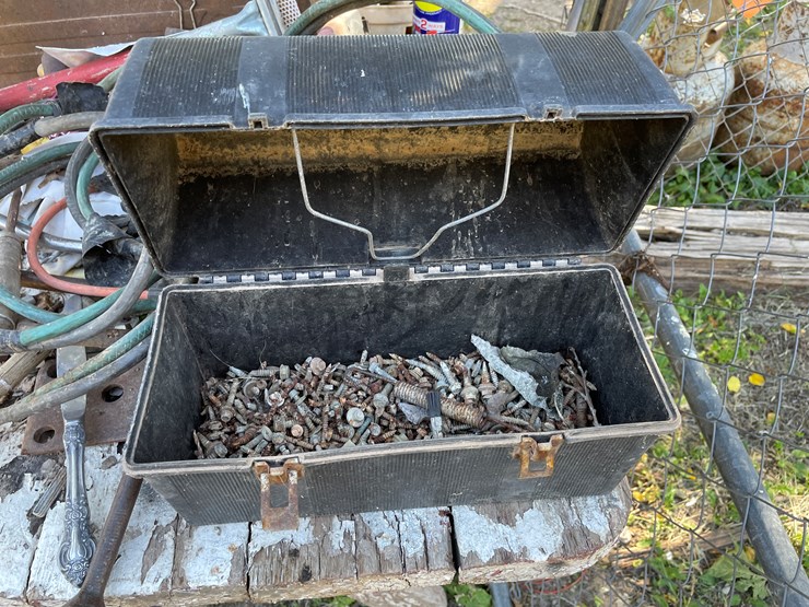 #3703-•-lot-of-misc-tools,-hardware-and-table-image-7