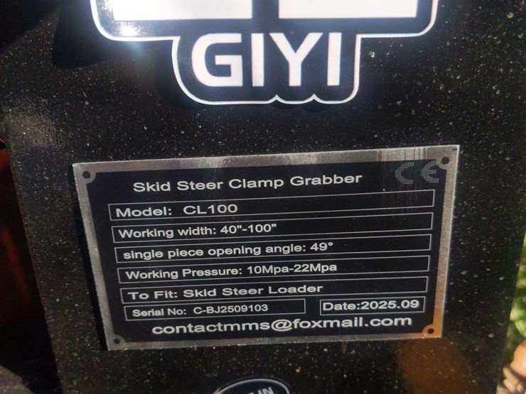 unused-giyi-skid-steer-clamp-grabber-model-#cl100-image-3