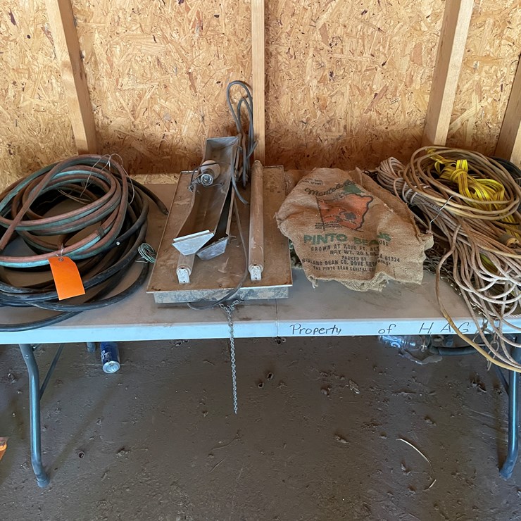 #3683 • Misc Air Hoses, Extension Cords, and lights