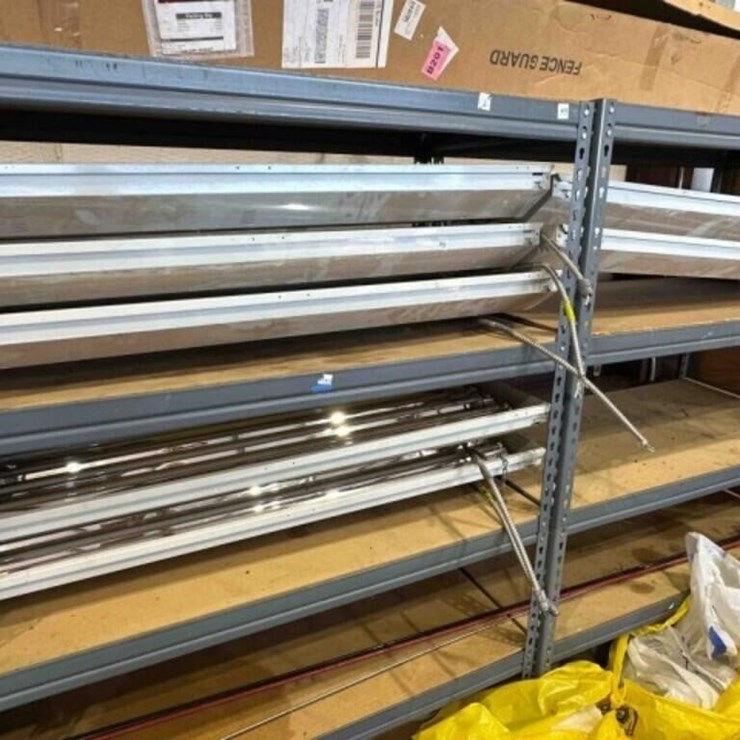 7- 48”x20” fluorescent Light Fixtures
