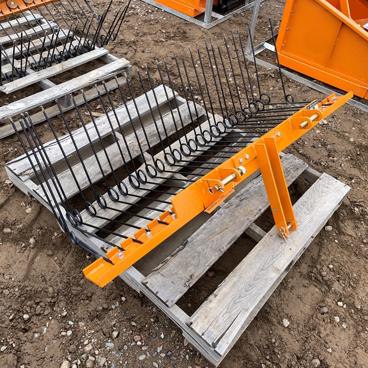 #2084 • Unused 2025 Wolverine Grass Rake Attachment
