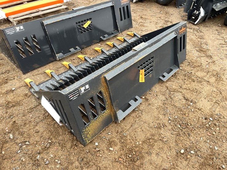#2038-•-unused-2025-landhonor-skid-steer-rock-bucket-attachment-image-3
