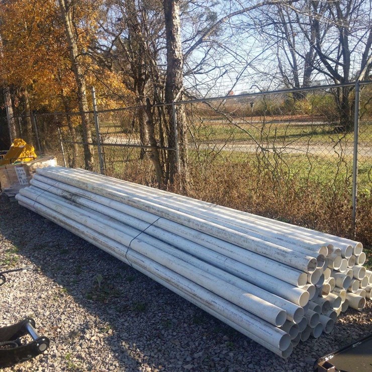 APPROX 1400' ATT&T 4" BELL END PVC