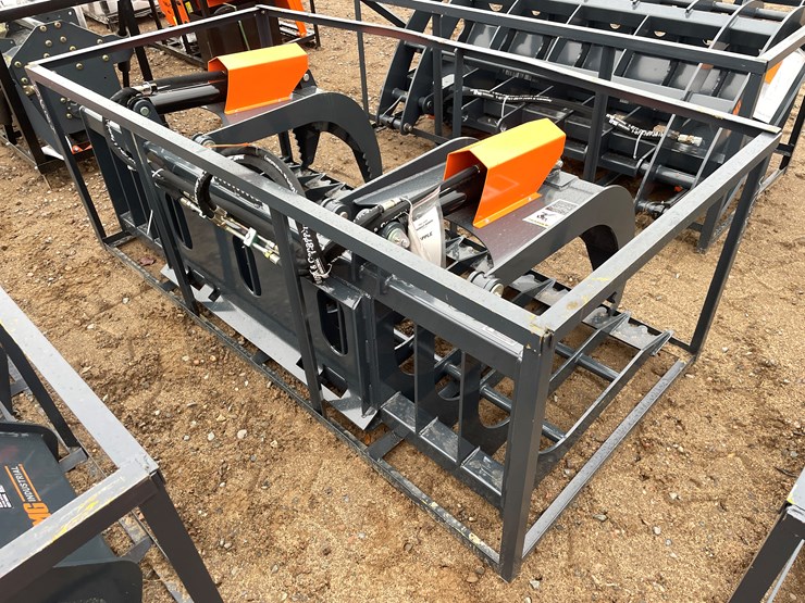 #2031-•-unused-skid-steer-rock-skeleton-grapple-bucket-attachment-image-2