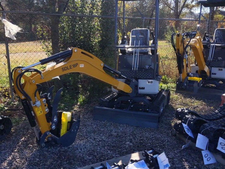 unused-sdlanch-mini-excavator-model-sdle18p-image-1