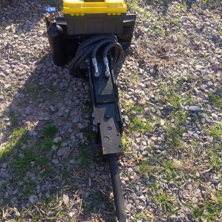 UNUSED MINI SKID STEEER 56" BREAKER HAMMER MODEL #P45