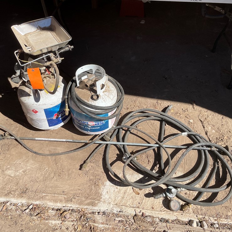 #3694 • Propane Space Heater and Propane Weed Torch