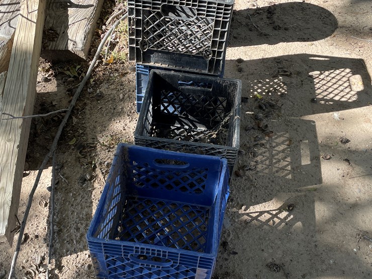 #3656-•-lot-of-crates-and-mini-trash-bin-image-9