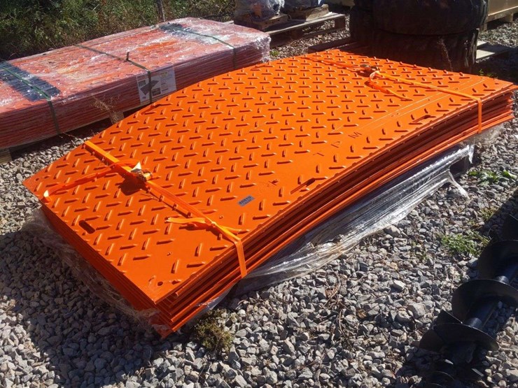 qty-(12)-unused-tpm-4'x7.3'-ground-protection-mats-image-1